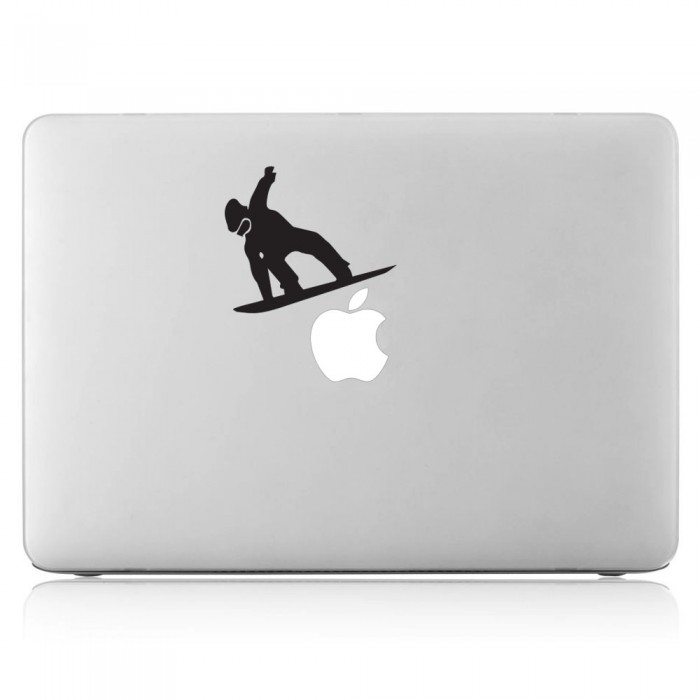 Snowboard Laptop / Macbook Sticker Aufkleber (DM-0518)
