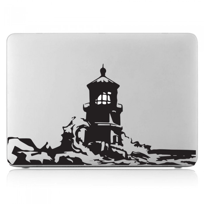 สติกเกอร์แม็คบุ๊ค ประภาคาร Lighthouse Notebook / MacBook Sticker (DM-0523)