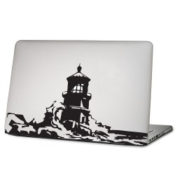 Leuchtturm Lighthouse Laptop / Macbook Sticker Aufkleber