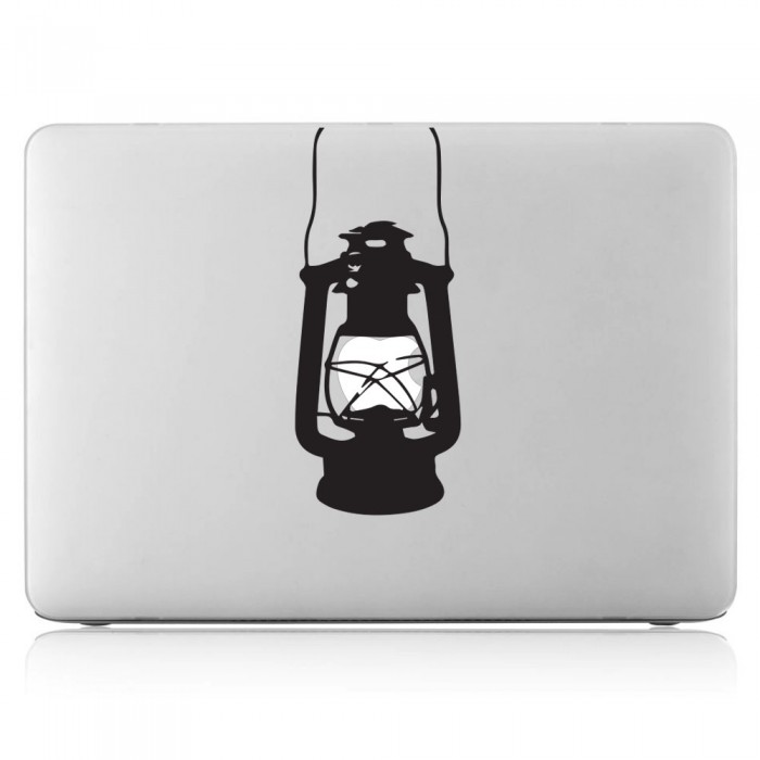 สติกเกอร์แม็คบุ๊ค Kerosene Lantern Lamp Notebook / MacBook Sticker (DM-0524)