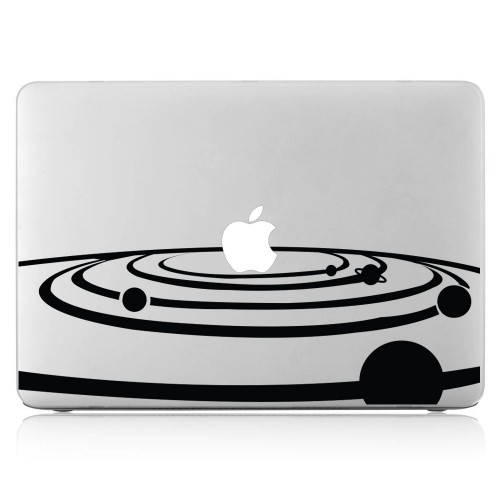 Solar System Laptop / Macbook Vinyl Decal Sticker 