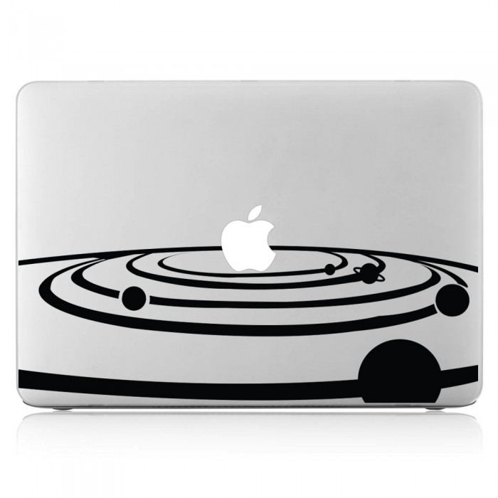 Solar System Laptop / Macbook Vinyl Decal Sticker (DM-0526)