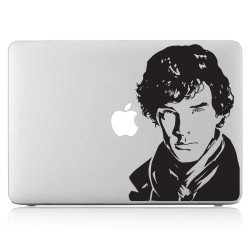 Sherlock Holmes Laptop / Macbook Vinyl Decal Sticker 