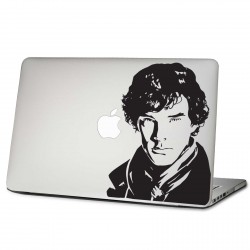 Sherlock Holmes Laptop / Macbook Vinyl Decal Sticker 