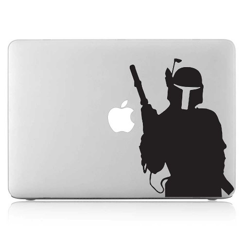 Boba Fett Star Wars Laptop / Macbook Vinyl Decal Sticker 