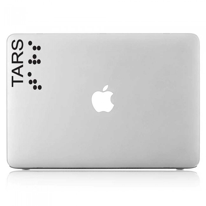 สติกเกอร์แม็คบุ๊ค TARS Interstellar Logo Ars Robot sci fi Notebook / MacBook Sticker (DM-0534)
