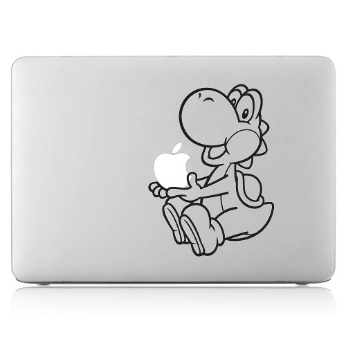 Yoshi Super Mario Bros Laptop / Macbook Vinyl Decal Sticker 