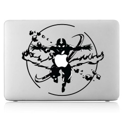 สติกเกอร์แม็คบุ๊ค Avatar The Last Airbender Aang Notebook / MacBook Sticker 