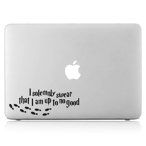 I Solemnly Swear That I Am up to No Good Harry Potter Laptop