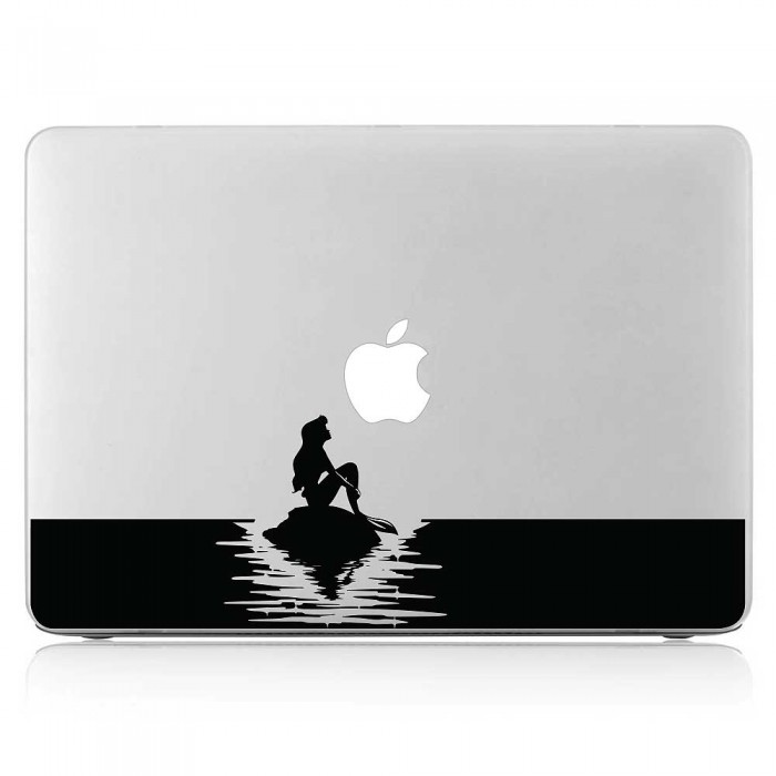 สติกเกอร์แม็คบุ๊ค เงือกน้อย  แอเรียล Arielle Little Mermaid Notebook / MacBook Sticker (DM-0549)