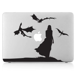Daenerys Targaryen Mutter der Drachen Laptop / Macbook Sticker Aufkleber