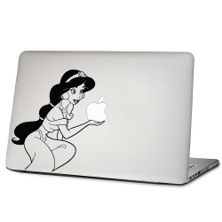 สติกเกอร์แม็คบุ๊ค Princess Jasmine Notebook / MacBook Sticker 