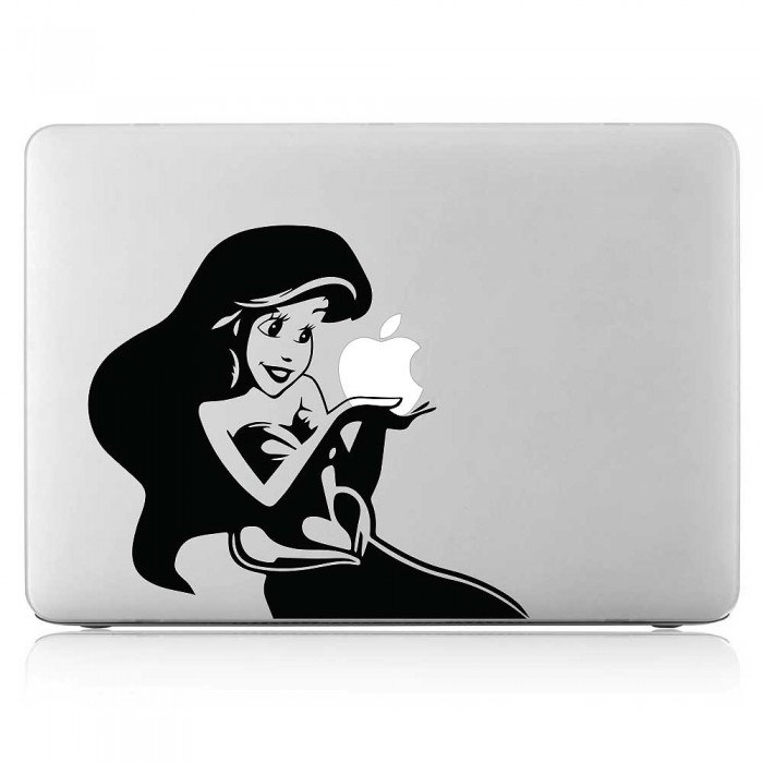 สติกเกอร์แม็คบุ๊ค Ariel Little Mermaid Notebook / MacBook Sticker (DM-0557)