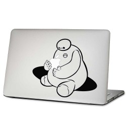 Baymax Big Hero Laptop / Macbook Vinyl Decal Sticker 