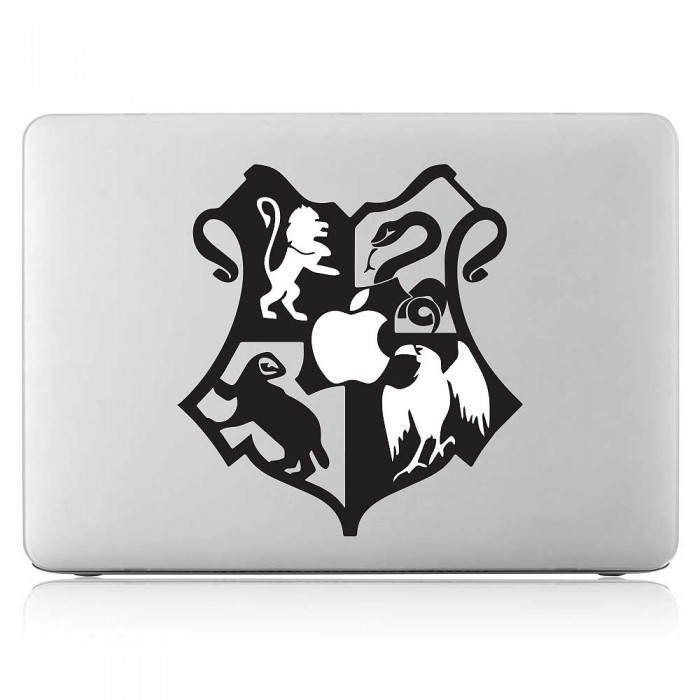 Harry Potter Hogwarts House Logo Laptop / Macbook Vinyl Decal Sticker (DM-0566)
