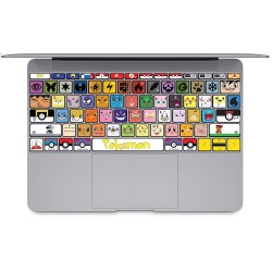 Pokemon Tastatur Aufkleber für MacBook