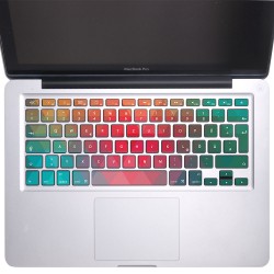 Colorful Polygon  Keyboard Stickers for MacBook 