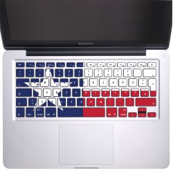 Texas Flag Keyboard Stickers for MacBook 