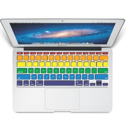 Rainbow Rows Keyboard Stickers for MacBook 