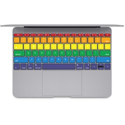 Rainbow Rows Keyboard Stickers for MacBook 