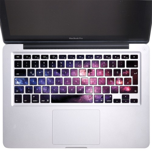 Galaxy Keyboard Stickers for MacBook 