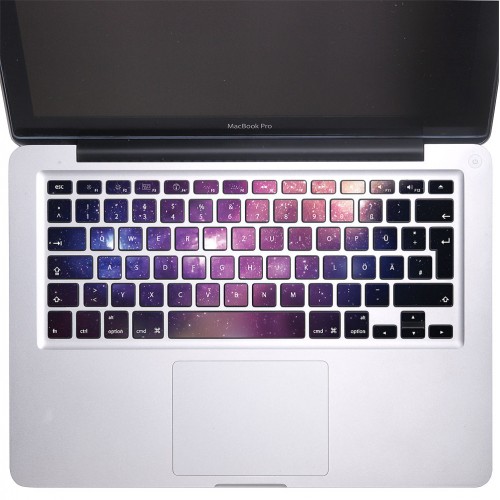 Galaxy Keyboard Stickers for MacBook 