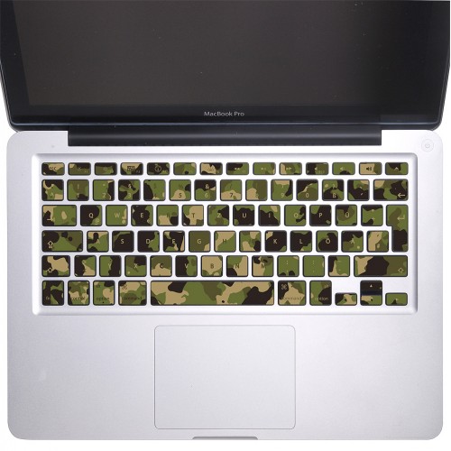 Camouflage Army Keyboard Stickers for MacBook 