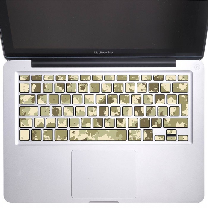 Camouflage patterns army Woodland Keyboard Stickers for MacBook (KB-0031)