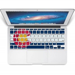 Colorado flag Keyboard Stickers for MacBook 