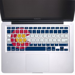 Colorado flag Keyboard Stickers for MacBook 