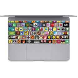Nintendo Game Keyboard Stickers for MacBook 
