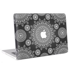 Ornamental Pattern Black MacBook Skin / Decal