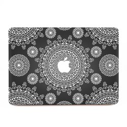 Ornamental Pattern Black MacBook Skin / Decal