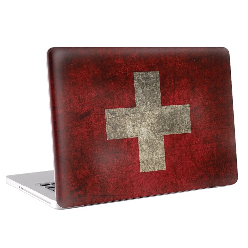 Switzerland Flag Apple MacBook Skin / Decal