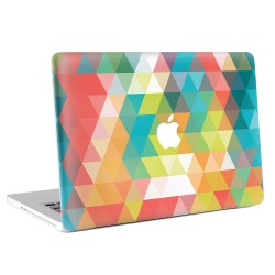 Multicolor Triangles Apple MacBook Skin / Decal