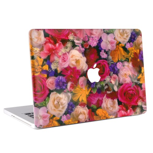 Vintage Flower Apple MacBook Skin / Decal