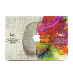 Left Right Brain Creative Apple MacBook Skin / Decal