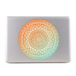 สติกเกอร์สกินแม็คบุ๊ค   มันดาลา Ornamental Mandala type 5 Apple MacBook Skin Sticker 