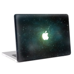 Green Galaxy  Apple MacBook Skin / Decal