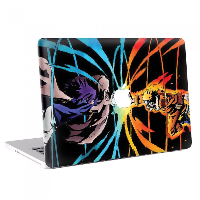 WolfCases Naruto VS Sasuke Case Set For Macbook Air 13 11 inch Apple Pro 13 15 inch 2016-2018 Hard Cover Set Macbook 12 inch Mac Pro Retina 15 13 inch Clear Protective Handmade Custom Design AND5120 