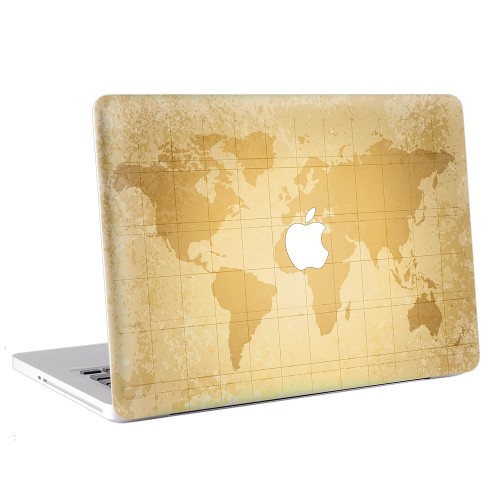 Map World Apple MacBook Skin / Decal