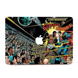 Suerman vs Muhammad Ali 1978 Apple MacBook Skin Aufkleber