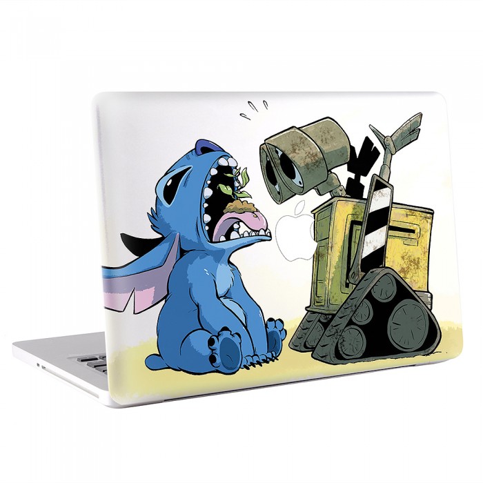 Stitch and Wall-E MacBook Skin / Decal  (KMB-0211)