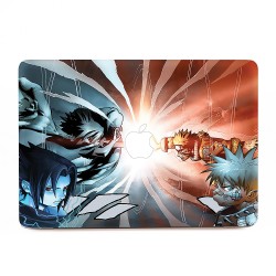 Naruto vs Sasuke Shippuuden Apple MacBook Skin / Decal