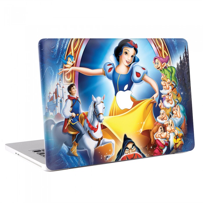 snow white apple laptop cover