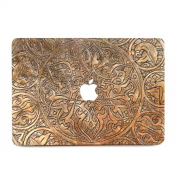 Engraved Copper Plate Apple MacBook Skin / Decal