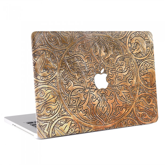 Engraved Copper Plate MacBook Skin / Decal  (KMB-0253)