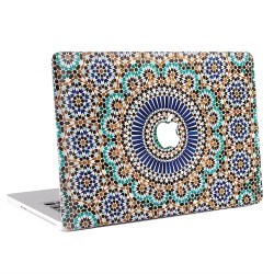 Arabic Textures Apple MacBook Skin Aufkleber