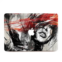 Abstract Painting Woman Apple MacBook Skin / Decal