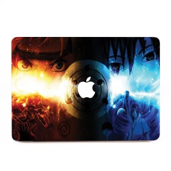 Naruto Vs Sasuke Shippuuden Apple MacBook Skin / Decal
